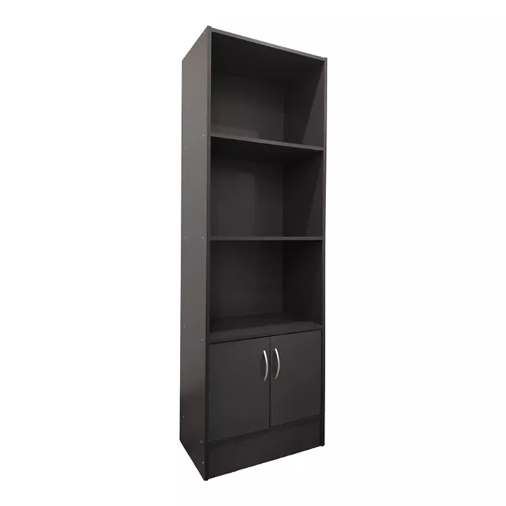 Tekaro I pakoworld bookcase in anthracite shade 57x33x180cm