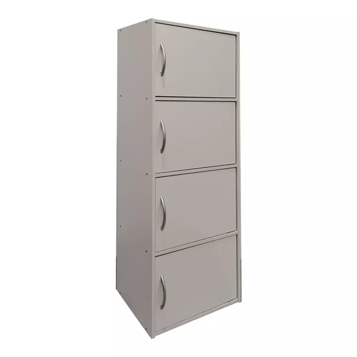 Gabino I pakoworld column cabinet in white shade 40x34.5x120cm
