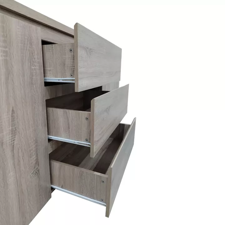 Kalya pakoworld buffet in sonoma shade 220x49x89.5cm