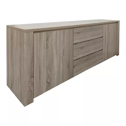 Kalya pakoworld buffet in sonoma shade 220x49x89.5cm