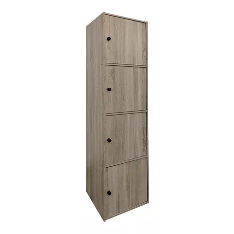 Gabino pakoworld column cabinet in sonoma shade 40x39x158cm