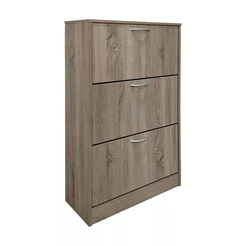 Shoe rack Savaz pakoworld in sonoma 60x24x114cm