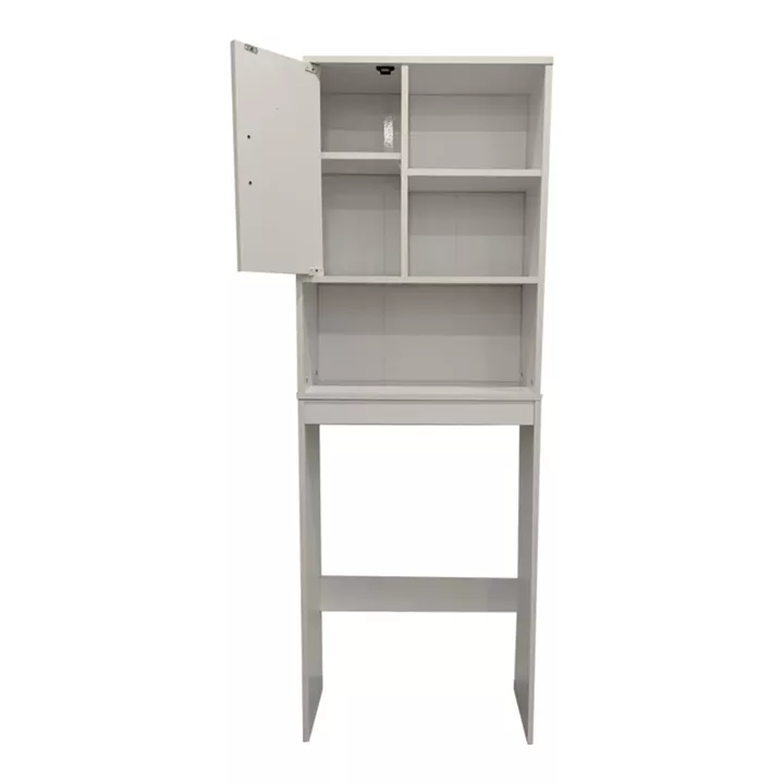 Tazien pakoworld laundry cabinet in white shade 60x24x168.5cm
