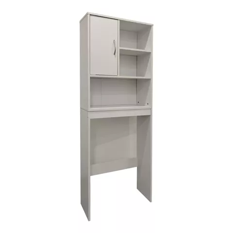 Tazien pakoworld laundry cabinet in white shade 60x24x168.5cm