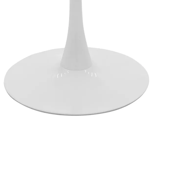 Balou pakoworld table mdf in white with marble look D120x76cm