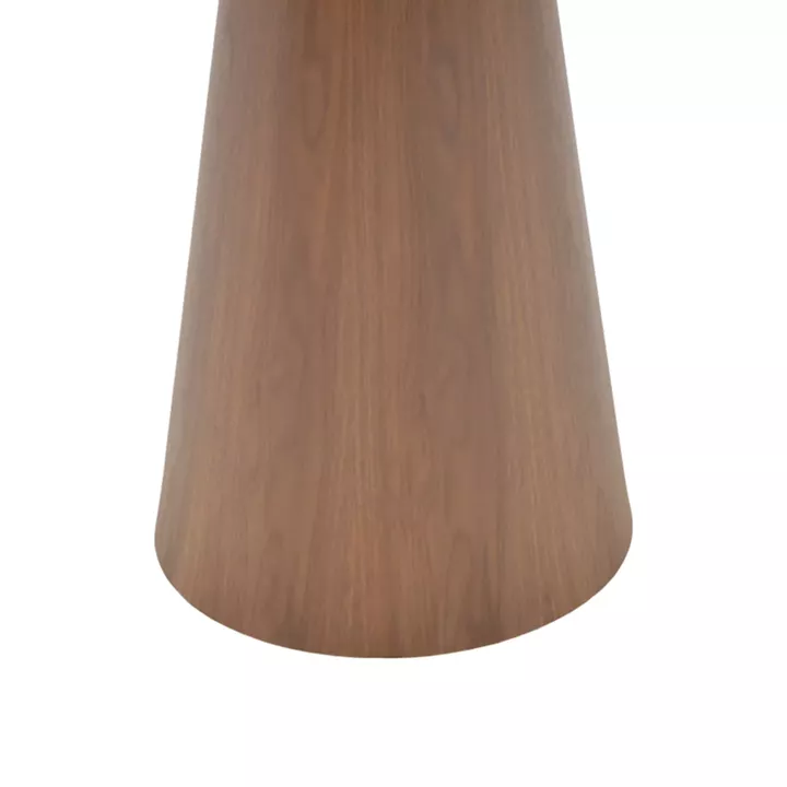 Donda pakoworld side table mdf walnut D45x50cm