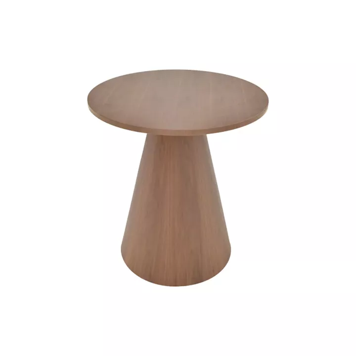 Donda pakoworld side table mdf walnut D45x50cm