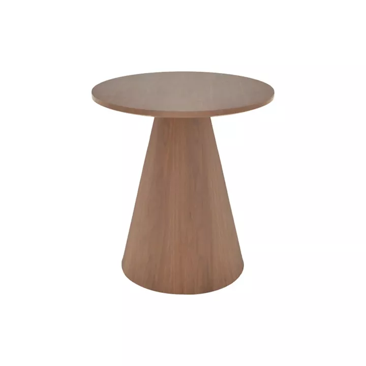Donda pakoworld side table mdf walnut D45x50cm