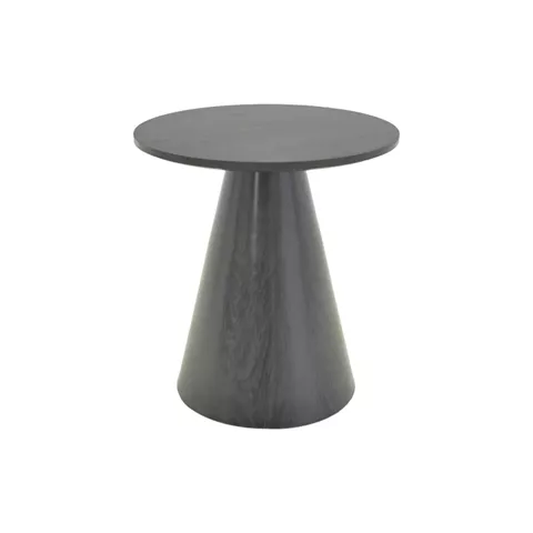 Donda pakoworld side table mdf black D45x50cm