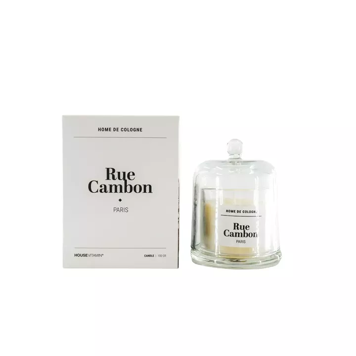 Beauty Home Αρωματικό Κερί Γυάλινο 100gr Paris 6 x 6,5 cm