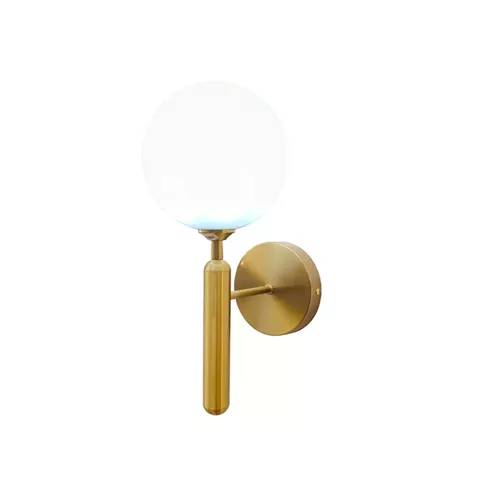 Wall light Genka pakoworld G9 metal in gold-white color 15x23x34cm