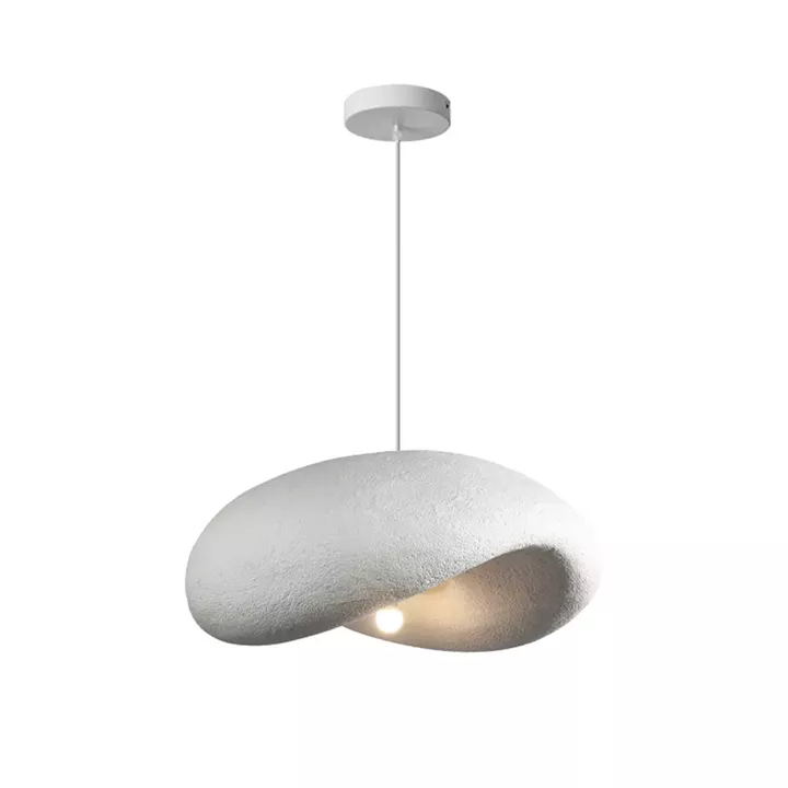 Ceiling lamp Ferecon pakoworld E27 light grey ps D45x25cm