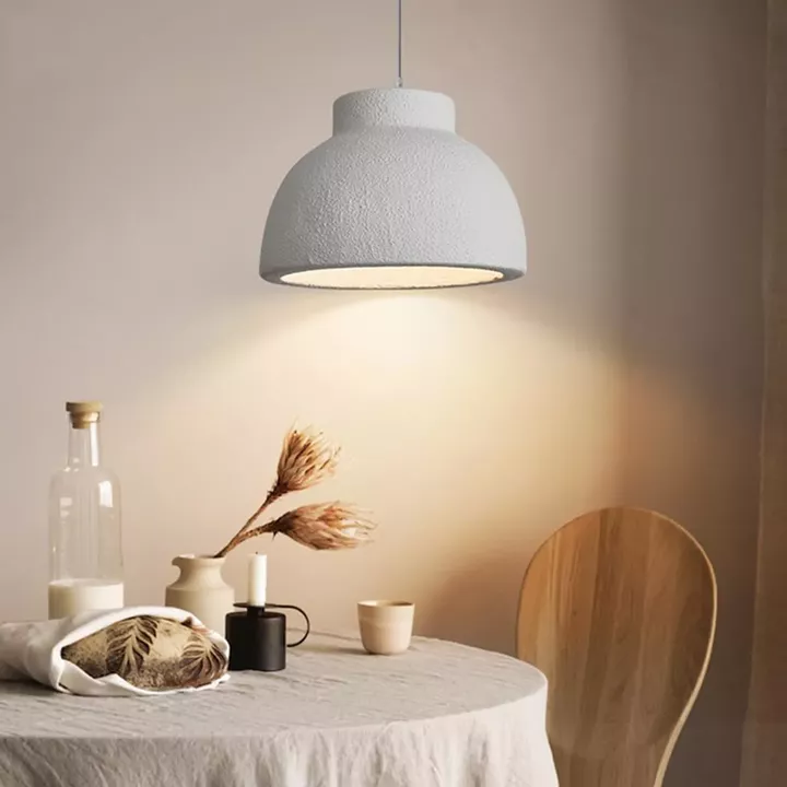Ceiling lamp Jenila pakoworld E27 white ps D59x40cm