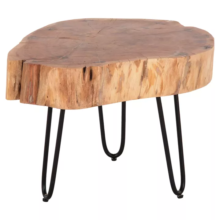 COFFEE TABLE SOLID ACACIA WOOD HM8779.11 60x60x40H cm.