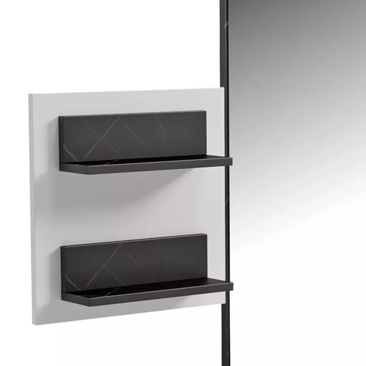 ΣΕΤ ΕΙΣΟΔΟΥ 2ΤΜΧ CHERYL HM21276.01 ΜΕΛΑΜΙΝΗ ΣΕ ΛΕΥΚΟ--ΟΨΗ ΜΑΥΡΟ ΜΑΡΜΑΡΟ