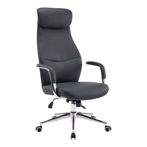 Manager office chair Ferka pakoworld black pu 64x71x120-128cm