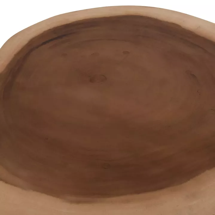 COFFEE TABLE SERVON HM9912 SUAR WOOD IN NATURAL--METAL LEGS IN BLACK 76x67x44Hcm.