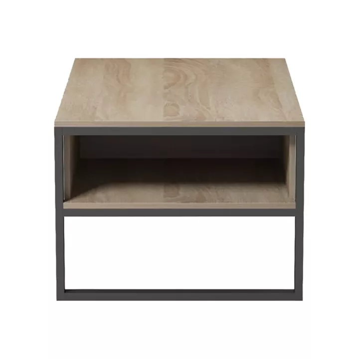 Coffee table Bendon pakoworld in sonoma-black color 100x60x44.5cm