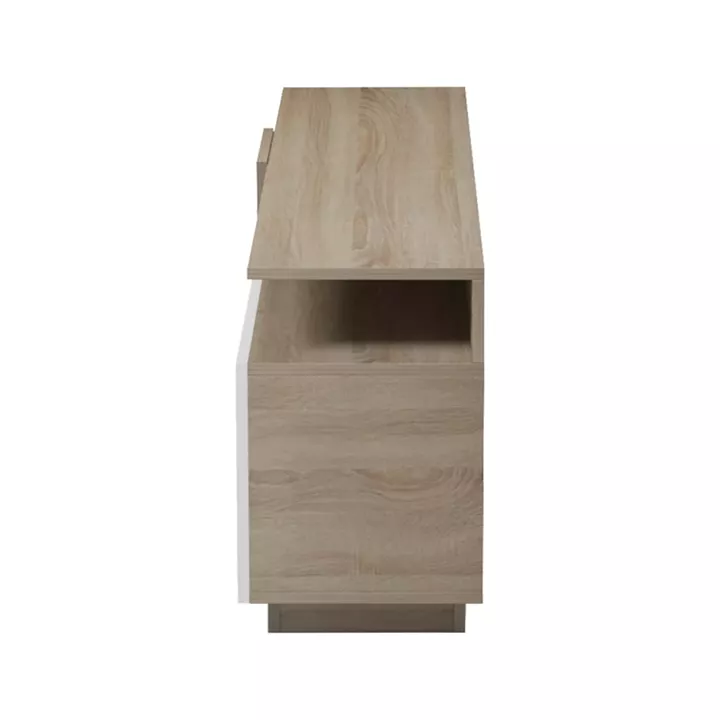 Buffet Vendora pakoworld in sonoma-white color 150x29.5x46.3cm
