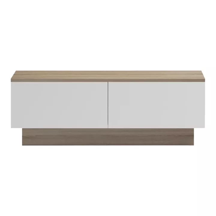 Coffee table Winey pakoworld in sonoma-white color 90x60x31.5cm