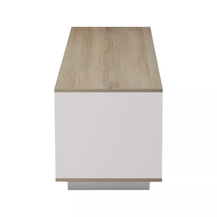 Tv stand Winey pakoworld in sonoma-white color 180x44.5x44.5cm