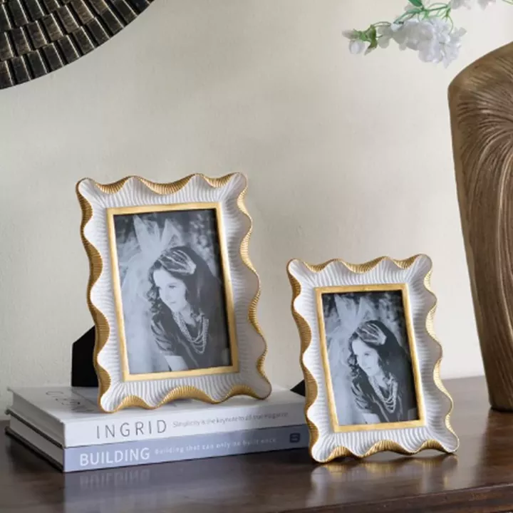Artekko Frame Λευκή Κορνίζα Ρητίνης για Φωτογραφία 5Χ7