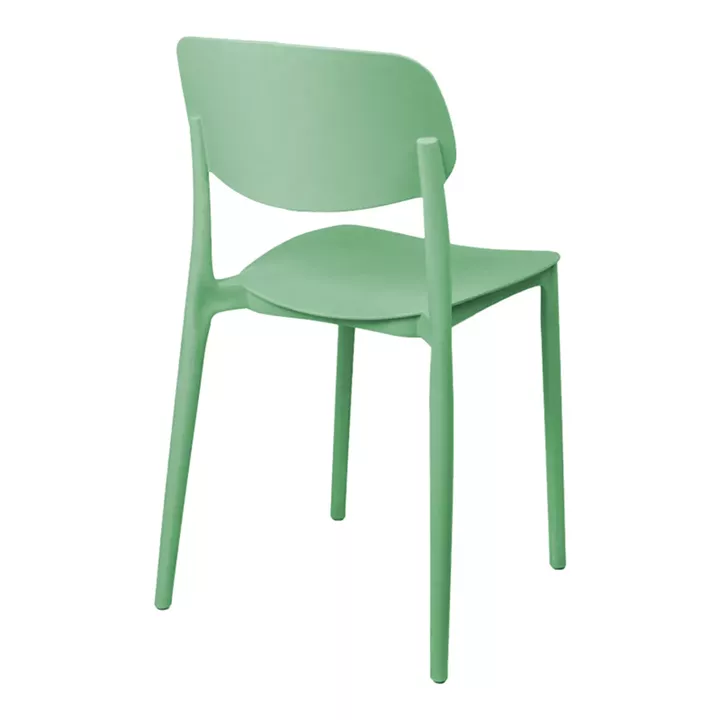 Stackable Berdian pakoworld pp chair in mint color 38x49x79cm