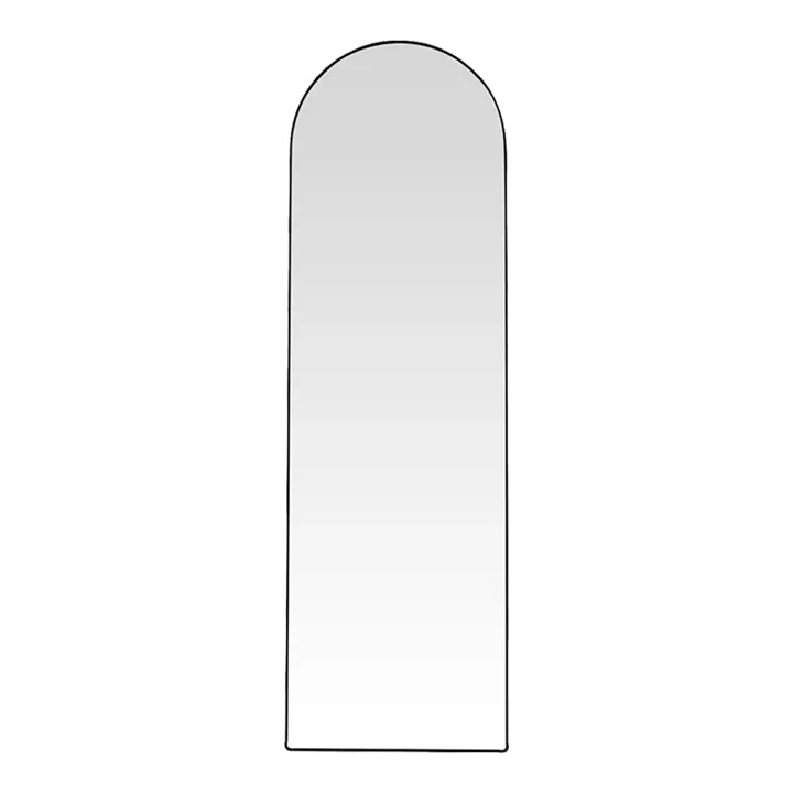 Plaza I pakoworld aluminum mirror in black shade 50x28x160cm