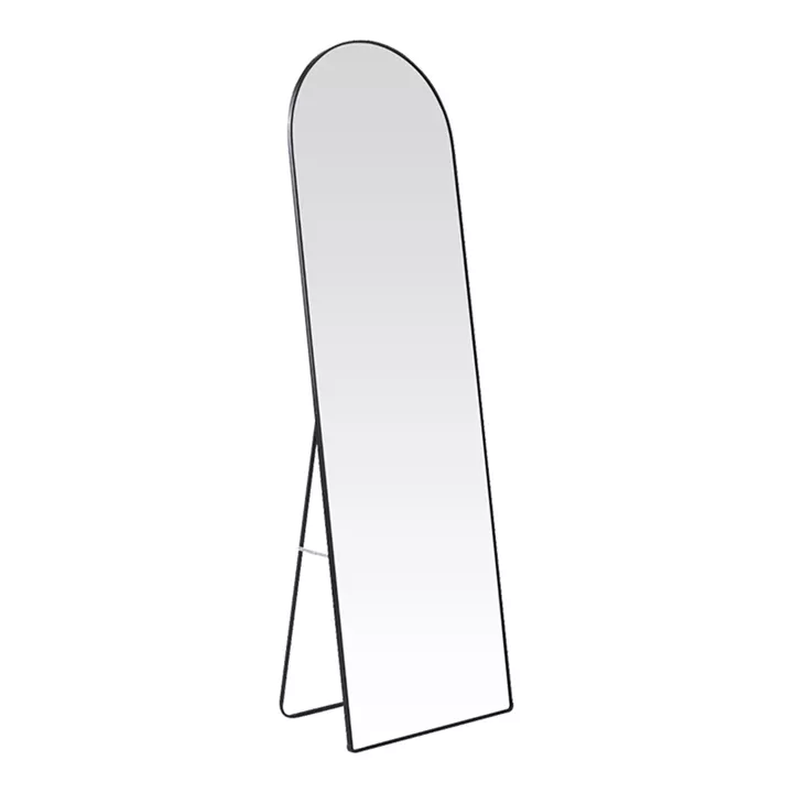 Plaza I pakoworld aluminum mirror in black shade 50x28x160cm