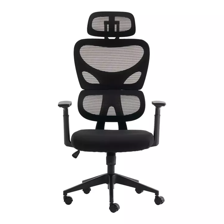 Cadrey pakoworld mesh black manager's office chair 67x64x120-128cm