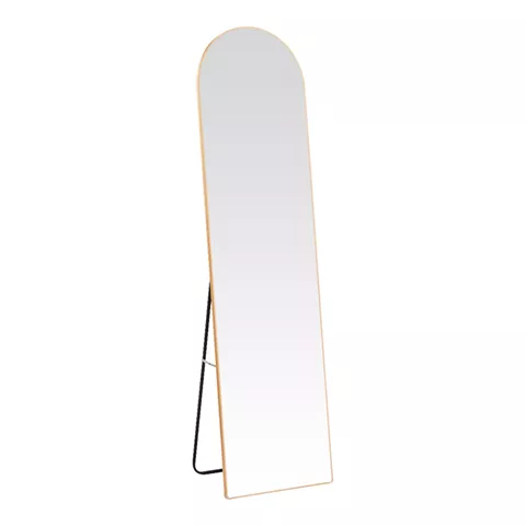 Plaza I pakoworld aluminum mirror in gold shade 50x28x160cm