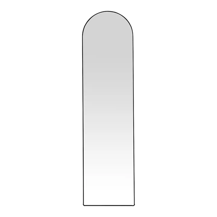 Plaza pakoworld aluminum mirror in black shade 40x28x150cm