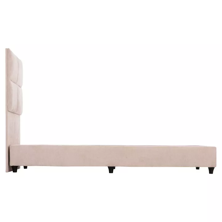 ΚΡΕΒΑΤΙ ΜΟΝΟ MILO HM652.32 ΜΠΕΖ TEDDY ΥΦΑΣΜΑ ΓΙΑ ΣΤΡΩΜΑ 90x200εκ