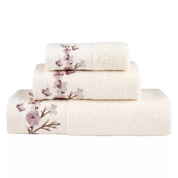 Πετσέτες Σετ 3ΤΜΧ Cherry Blossom