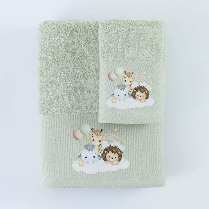 Πετσέτες Σετ 2ΤΜΧ Zoo