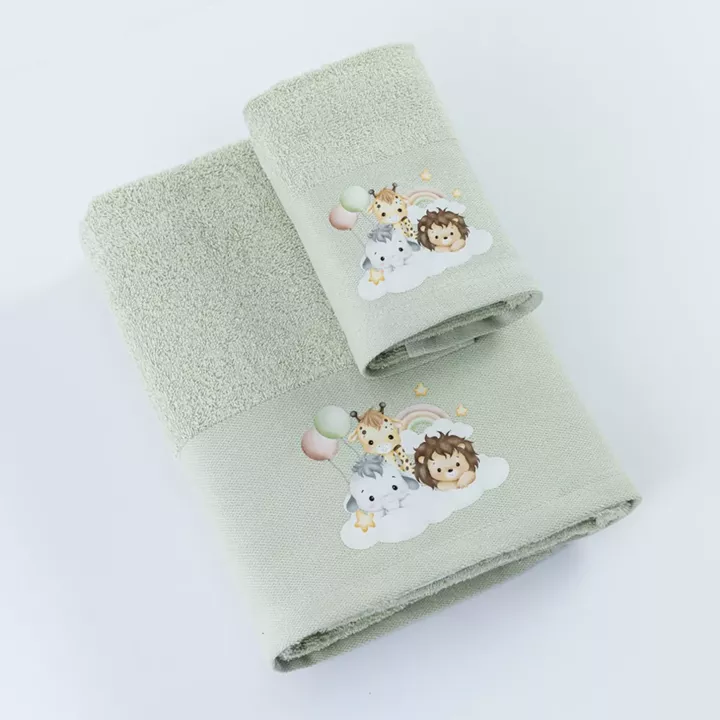 Πετσέτες Σετ 2ΤΜΧ Zoo