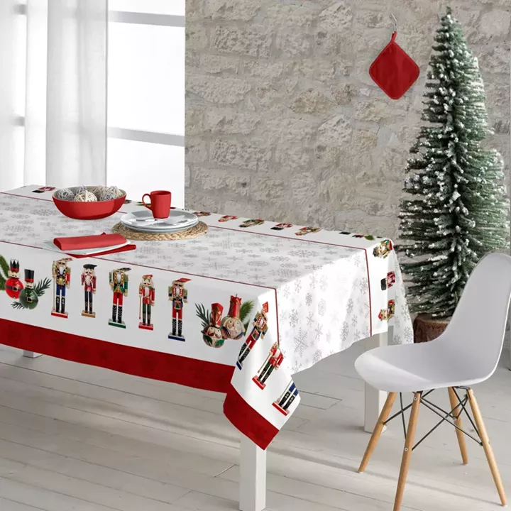 Τραπεζομάντηλο Χριστουγεννιάτικο Nutcracker 140 x 260