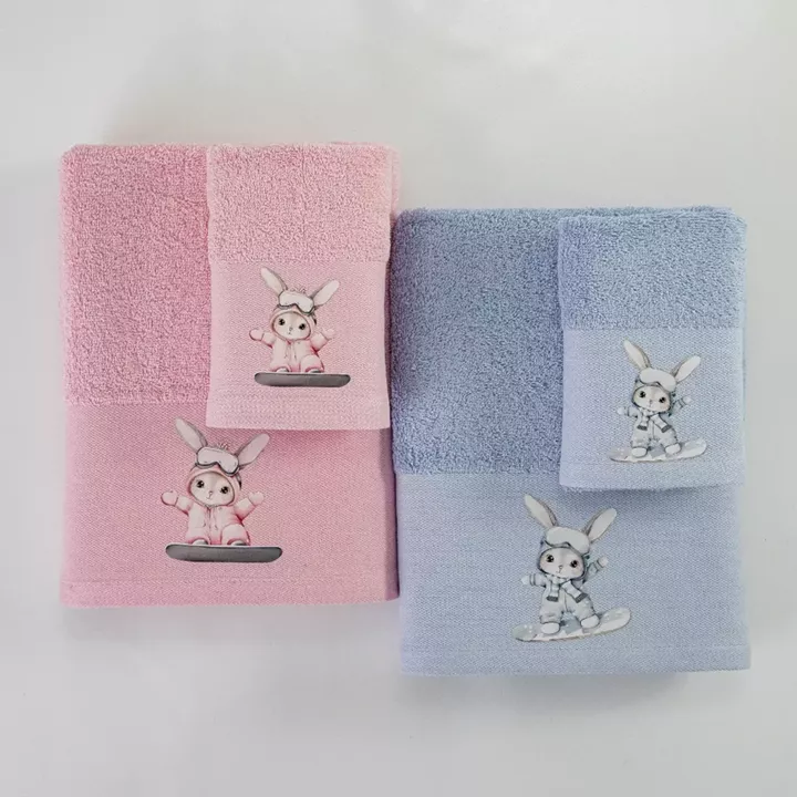 Πετσέτες Σετ 2ΤΜΧ Snowboard