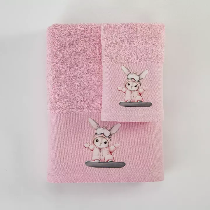 Πετσέτες Σετ 2ΤΜΧ Snowboard