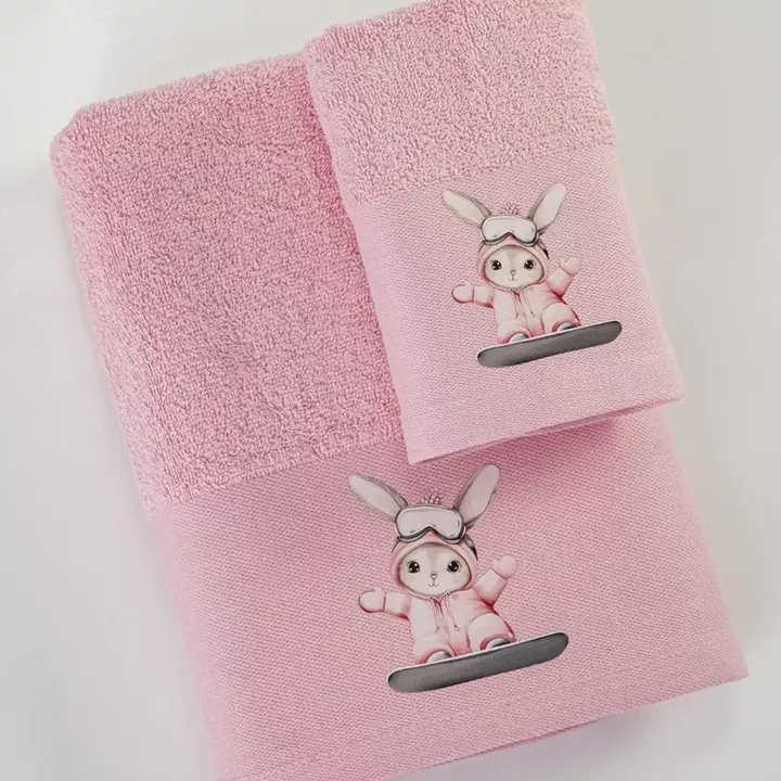 Πετσέτες Σετ 2ΤΜΧ Snowboard