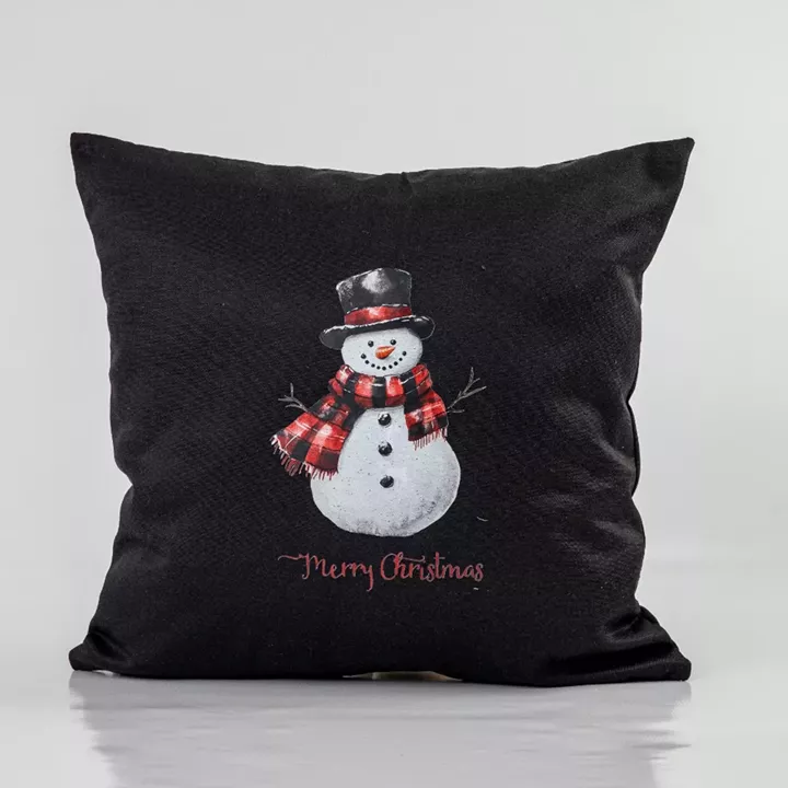 Μαξιλάρι Διακοσμητικό Χριστουγεννιάτικο Χιονάνθρωπος