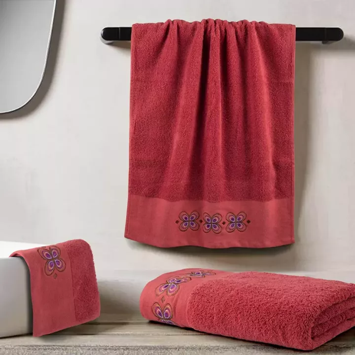 Πετσέτες Σετ 3ΤΜΧ Petalouda σε Κουτί