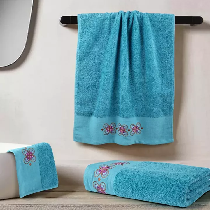 Πετσέτες Σετ 3ΤΜΧ Petalouda σε Κουτί