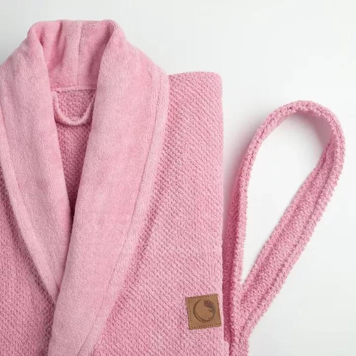 Μπουρνούζι Ενηλίκων Με Γιακά Lava