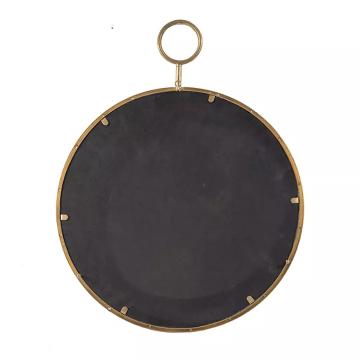 Artekko Mirror Καθρέπτης Τοίχου Μέταλλο Γυαλί Χρυσό (67x4.5x82)cm