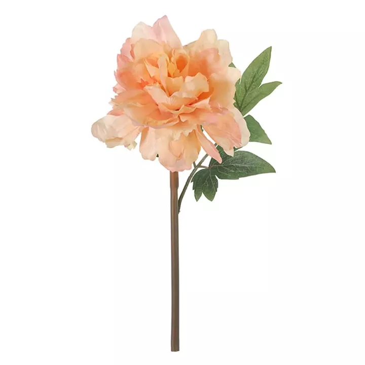 Artekko Faux Σομόν Τεχνητή Πλαστική Παιώνια (20.3x12.7x35.6)cm