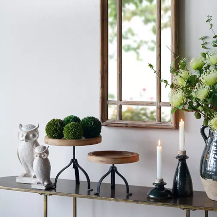 Artekko Antique Πράσινο Κηροπήγιο από Τερακότα (12x12x8)cm