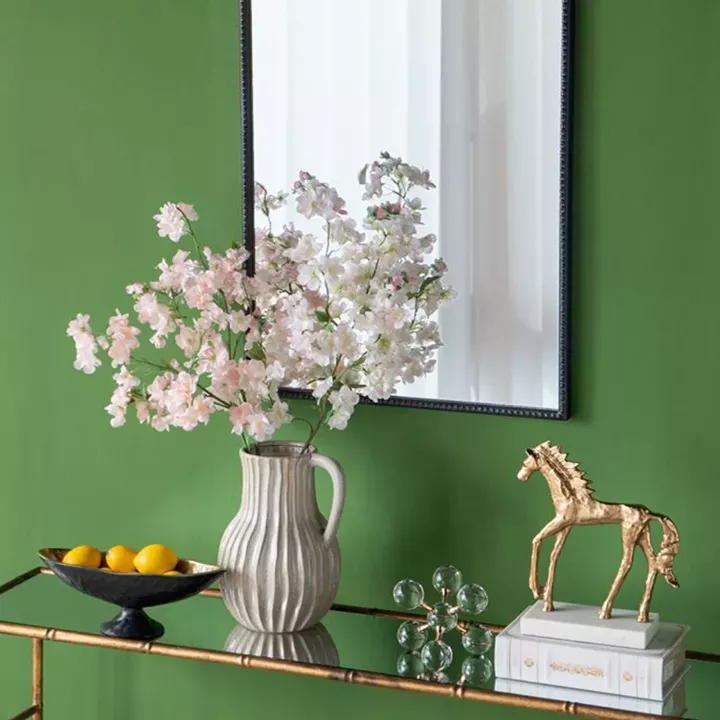 Artekko Akali Μπεζ Κεραμικό Διακοσμητικό Βάζο (23.5x20.5x30.5)cm