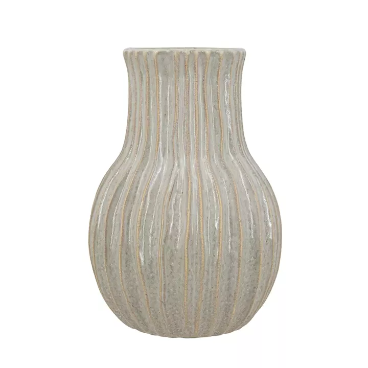 Artekko Akali Μπεζ Κεραμικό Διακοσμητικό Βάζο (23.5x20.5x30.5)cm