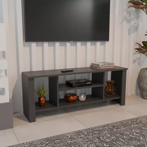 Seref pakoworld tv unit in anthracite color 120x30x47cm